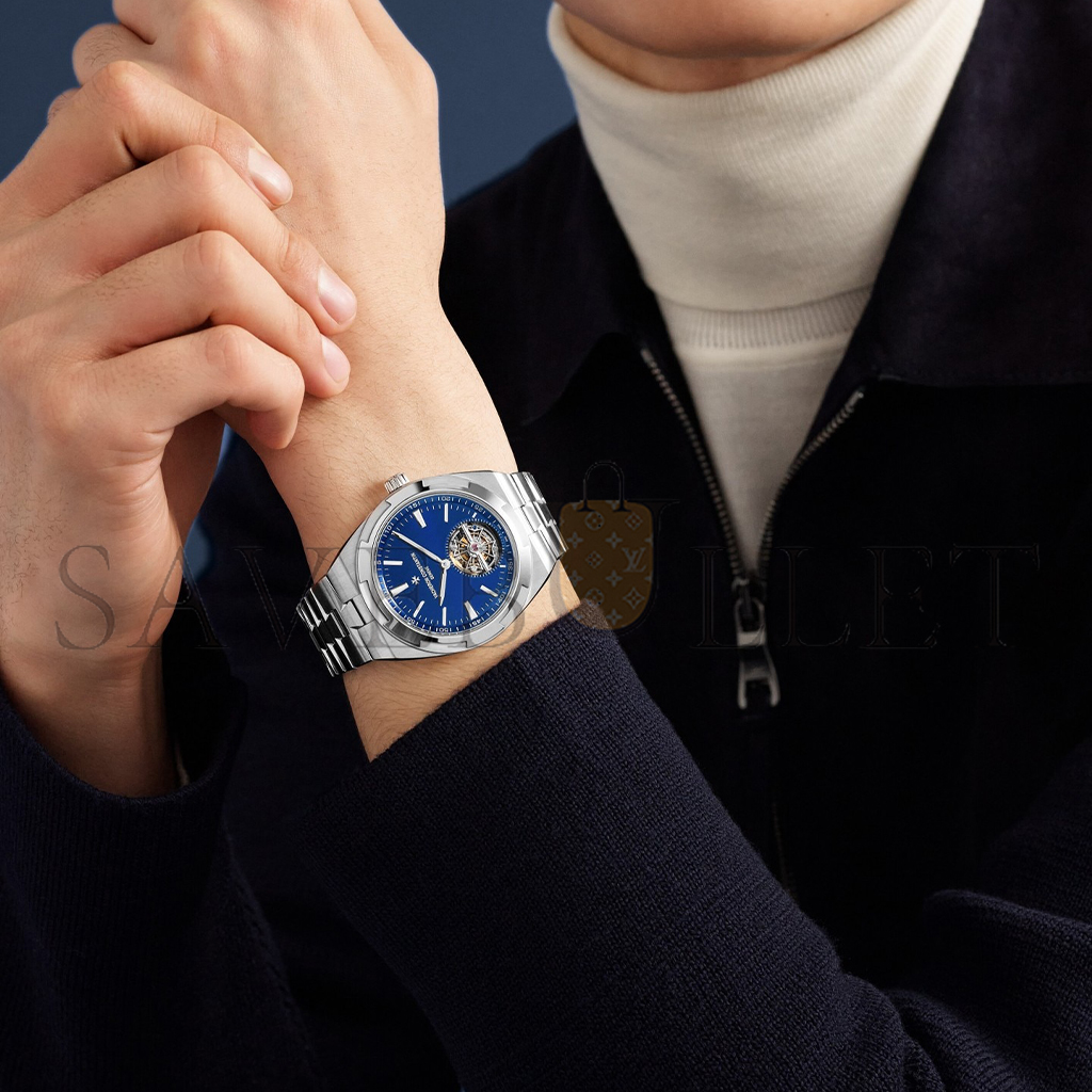 vacheron Co*sta*t*n overseas series tourbillon watch 6000v/110a-b544